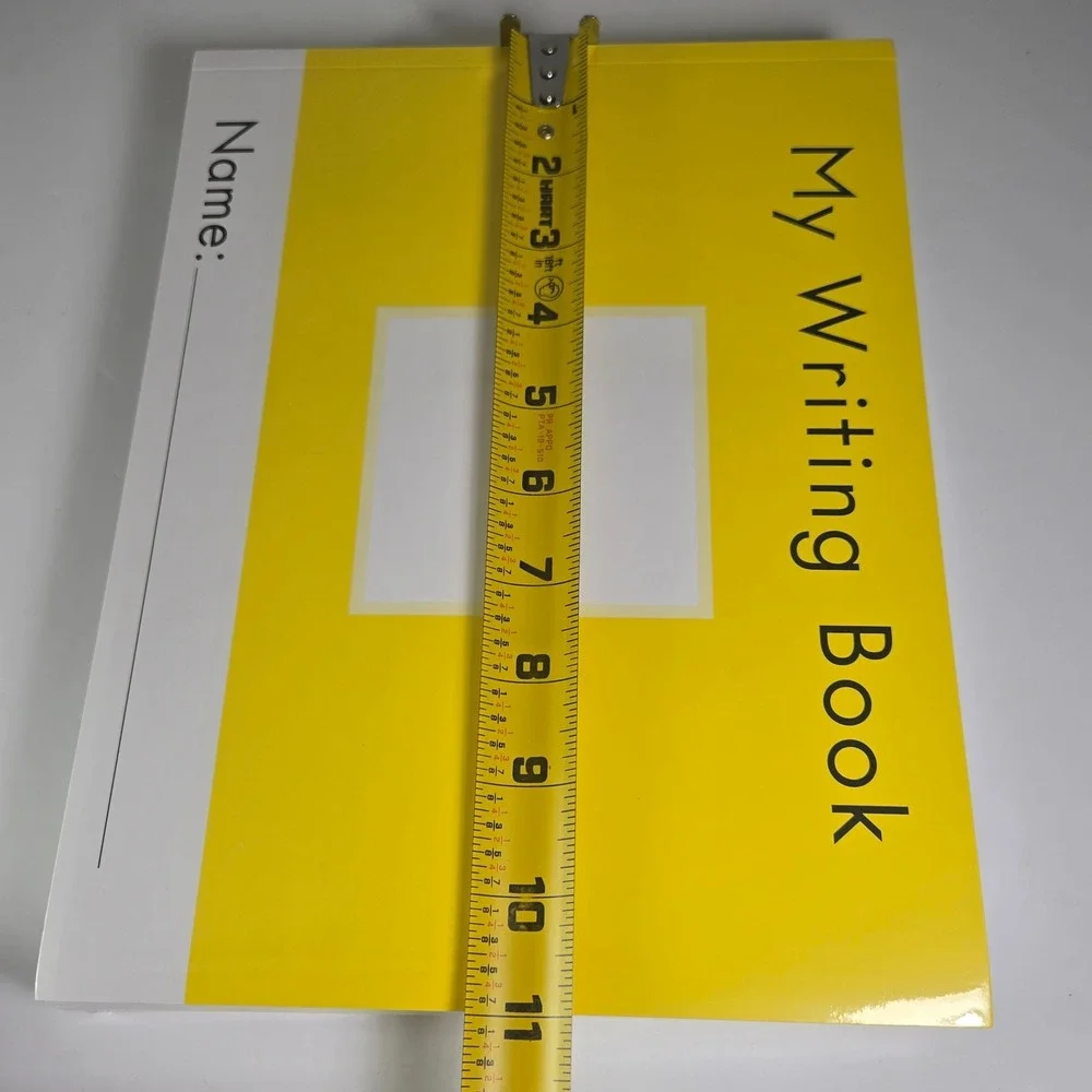 Pack of 6 My Writing Book Yellow Fountas and Pinnell LLI Heinemann Educational